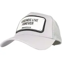John Hatter & Co Legends Live Forever Cap Gris