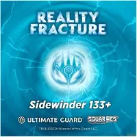 Ultimate Guard Sidewinder 133+ Xenoskin, pour Magic: The Gathering, extension "Reality Fracture" - Bleu, rare, quantité : 2