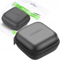 UGREEN Etui pour écouteurs et accessoires, 8x8cm - Noir