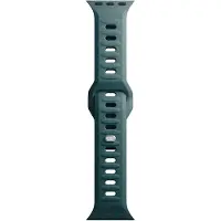 3MK Silicone Watch Strap zielony/ evergreen dla Apple Watch 38/40/41mm (Acier inoxydable, Silicone), Sangles de montre, Vert