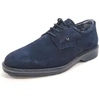 Martinelli pour homme. 1689-2889XA Chaussures en cuir Watford bleu marine (45), Plat, Lacets, Casuel