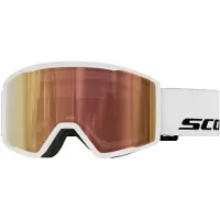 SCOTT Trace Pro Light Sensitive Photochromic Ski Goggles Blanc Light Sensitive Cinnamon Chrome/CAT1-3