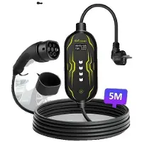 OEM Chargeur pour véhicule électrique,tactile, conception étanche, puissance 3,5 kW, câble de 5 mètres