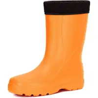 Ladeheid Femme Bottes de pluie thermo Eva légères LADW002 (Orange, 36 UE)