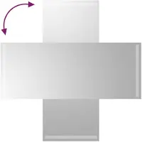 vidaXL miroir de salle de bain LED 40x100 cm