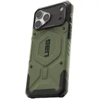 Uag Étui Pathfinder MagSafe (Apple iPhone 17 Pro Max, Apple iPhone 18 Pro Max), Coque pour téléphone portable, Vert, Noir