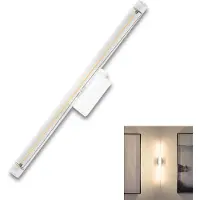 REV Applique murale LED intérieure, style filament - 50 cm, 4W, 350 lumens, 3000K, variateur intégré - Applique murale