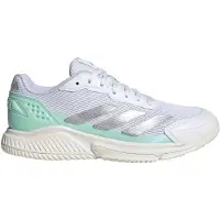 Adidas Chaussure de sport 'Courtquick' gris clair / menthe / blanc