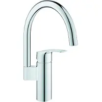 GROHE Eurosmart Mitigeur de cuisine - haut - bec orientable - chrome 33202003