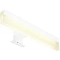 Prendeluz , applique murale, blanc, 12 W, 3000 K, 1060 lm, 360 x 60 x 50 mm
