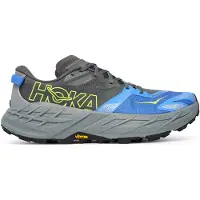 Hoka One One - Chaussures de trail - Speedgoat 7 M Outer Orbit/Virtual Blue - Taille 41 1/3 - Gris