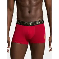 Ralph Lauren Boxers jaune d'or / rouge / noir