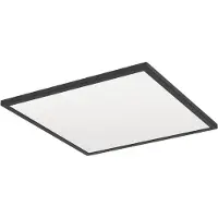 Eglo ROVITO-Z Applique/plafonnier Lampe éclairage - L50 x l50 x H3,2 cm - noir - 17W incl - IP44