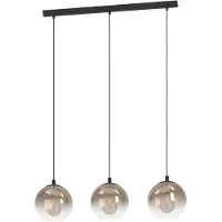 Eglo Suspension Ariscani 1 3 lumières noir