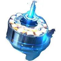 OEM Scie électrique sans fil, lame de 30 cm, moteur sans balais, 2 batteries de 5 cellules, inclut des gants, idéale pour les travaux de jardin