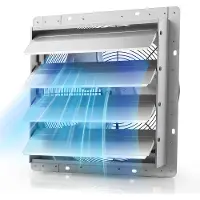 Vevor Ventilateur d'Extraction à Volets 413 mm