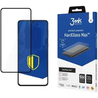 3mk Protection Samsung Galaxy S21+ 5G - HardGlass Max Black (Samsung Galaxy S21+ 5G), Téléphone portable : film de protection, Noir