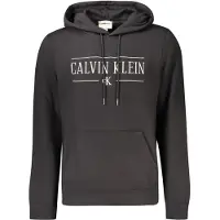 Calvin Klein Jeans Sweat-shirt noir / blanc