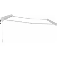vidaXL Structure manuelle pour stores, 4,5 x 3 mètres, blanche