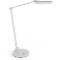 FeinTech LTL00120 LED Lampe de bureau à intensité variable bouton rotatif blanc Children's (50,41)