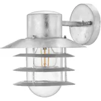 Eglo 33446 ARADA E27 Applique murale/plafonnier d'extérieur Galvanisé à chaud Galvanisé à chaud IP44