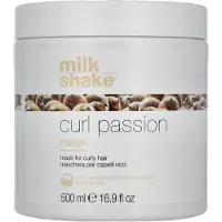 Milk shake Milk_shake Curl Passion Mask - Nourishing Hydrating Mask The rduit les Frizs pour les cheveux en boucle | 16,9 fl oz (500 ml)