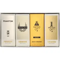 Paco Rabanne Coffret miniature Coffret miniature de parfum pour homme, 4 x 5 ml