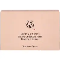 Beauty of Joseon Revive Under Eye Patch Ginseng + Retinal coussinets hydrogels effet raffermissant 60 pcs