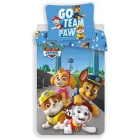 Carbotex Ensemble de literie enfant Paw Patrol coton 140x200