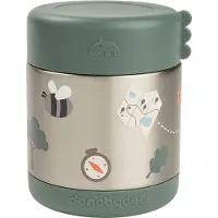 Done by Deer - Bocal isotherme pour aliments - Vert - 300 ml