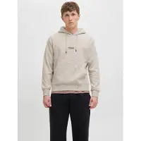 Jack & Jones Sweat-shirt 'JJESOHO' greige / noir