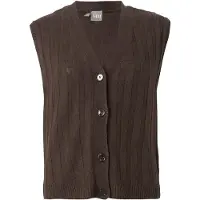 Max mara Cardigan 'LRANGHI' brun foncé
