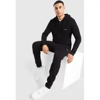 BOSS Ensemble de survêtement Waffle - Noir, Noir
