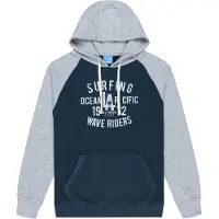 Ocean pacific Sweat-shirt bleu marine / gris chiné