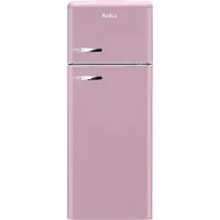 Amica Réfrigérateur/congélateur KGC 15636 P, 208 l, ST, 40 dB, 2,5 kg/24h, , Couleur rose