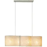 Lucide Lampe suspendue organique Chantal Beige 4 clairs