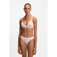 HUGO Soutien-gorge gris clair / rose / blanc