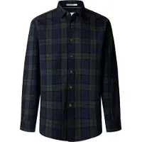 Pepe Jeans Chemise 'Remi' bleu foncé / vert foncé