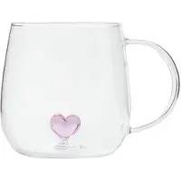Homla Verre avec anse CORAZON, 400 ml