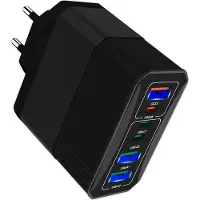 Msonic Chargeur secteur MY6646K PD/QC 3.0 3xUSB-C et 3xUSB