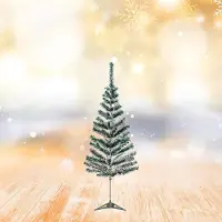 HomeShopXL Arbre de Noël artificiel - 120 cm - enneigé