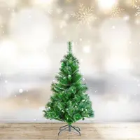 HomeShopXL Arbre de Noël artificiel - 150 cm - PVC - enneigé