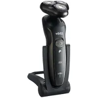 Voltz Rasoir IPX4, 8500 tr/min, 3 têtes, recharge USB, noir