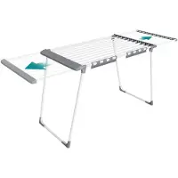 Songmics , étendoir à linge, longueur de séchage 22 mètres, extensible, avec support pour chaussettes