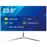 Iggual ML24SW, 60,5 cm (23,8 pouces), 1920 x 1080 pixels, Full HD, LED, 1 ms, blanc