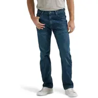Wrangler Jean Authentics pour homme, coupe classique 5 poches, coupe standard, coupe Twilight Flex, grandes tailles (44 l x 32 L)