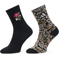 Adidas Chaussettes de sport 'Farm' vert clair / rose clair / rouge / noir