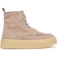Tamaris Bottines à lacets taupe