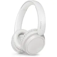 Philips TAH5219WT/00 : Casque Bluetooth sans fil, modèle supra-auriculaire, léger – Autonomie de 65 heures