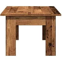 vidaXL Table basse imitation vieux bois 100x60x42 cm Bois composite